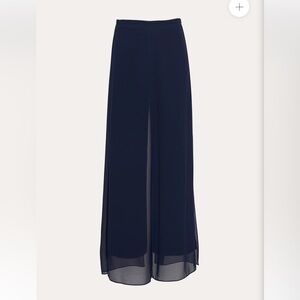 Miss Ashley Elegant Black overlay Women's Pants Sz 4 bin 28